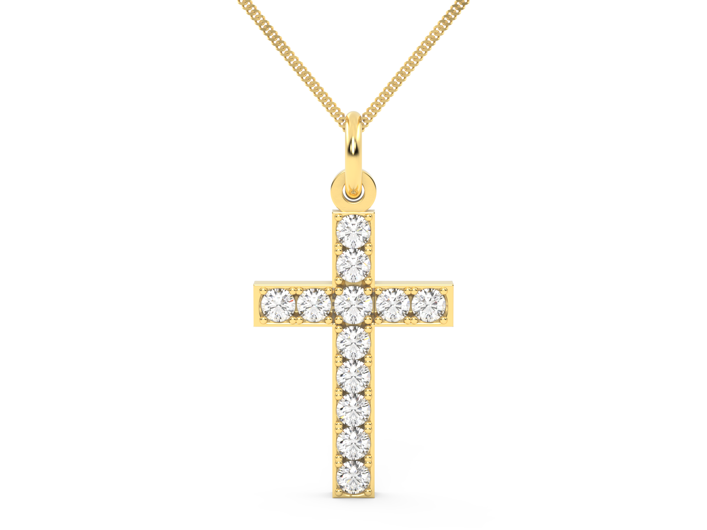 Diamond Crucifix