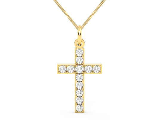 Diamond Crucifix