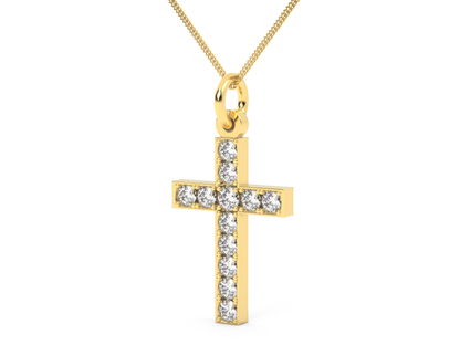 Diamond Crucifix