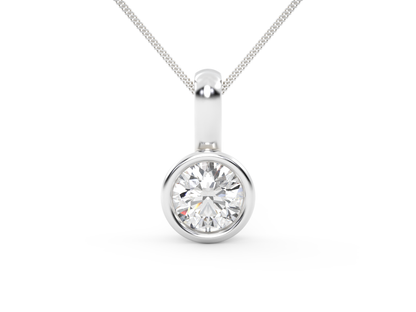 Bezel Solitaire Pendant (Setting Only)